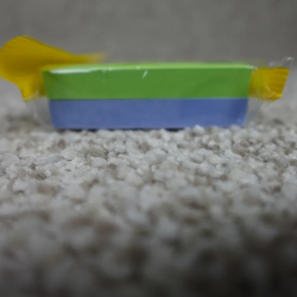 3M Post-it Notes 2.5 x 3 Inch‎ Lime Green and Blue 2 Pack 176 Sheets 6565-DS2pk